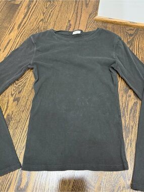 Brandy Melville Black Long Sleeve Tee